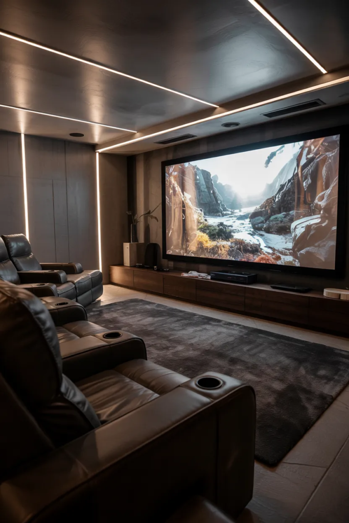 Basement Home Theater - Basement Ideas