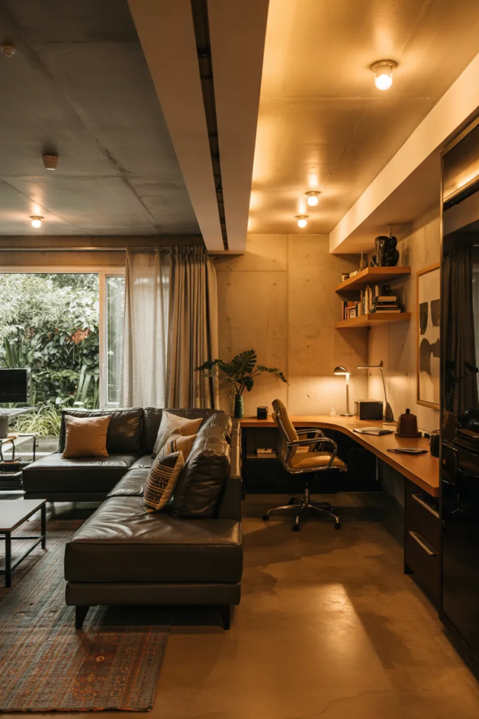 Multi-Functional Basement Space