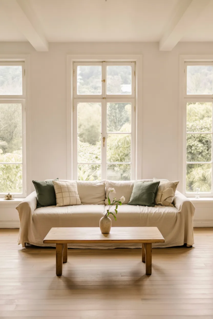 Green and White Color Scheme