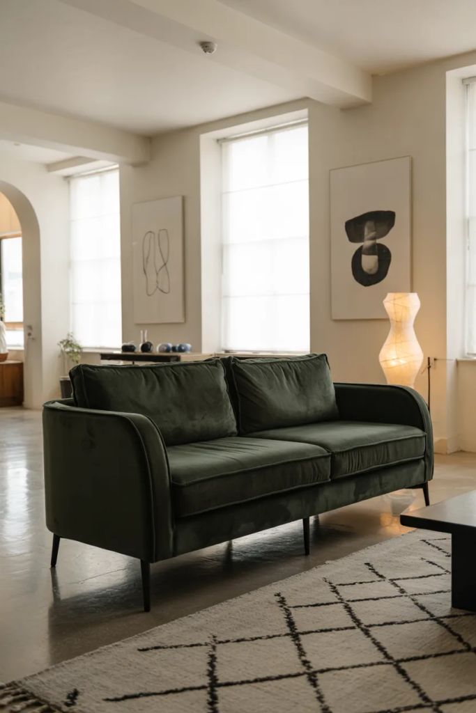 Dark Green Feature Furniture