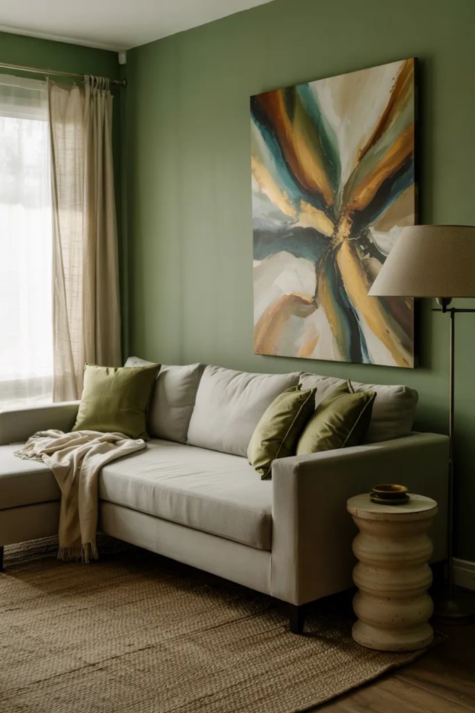 Green Artwork and Decor