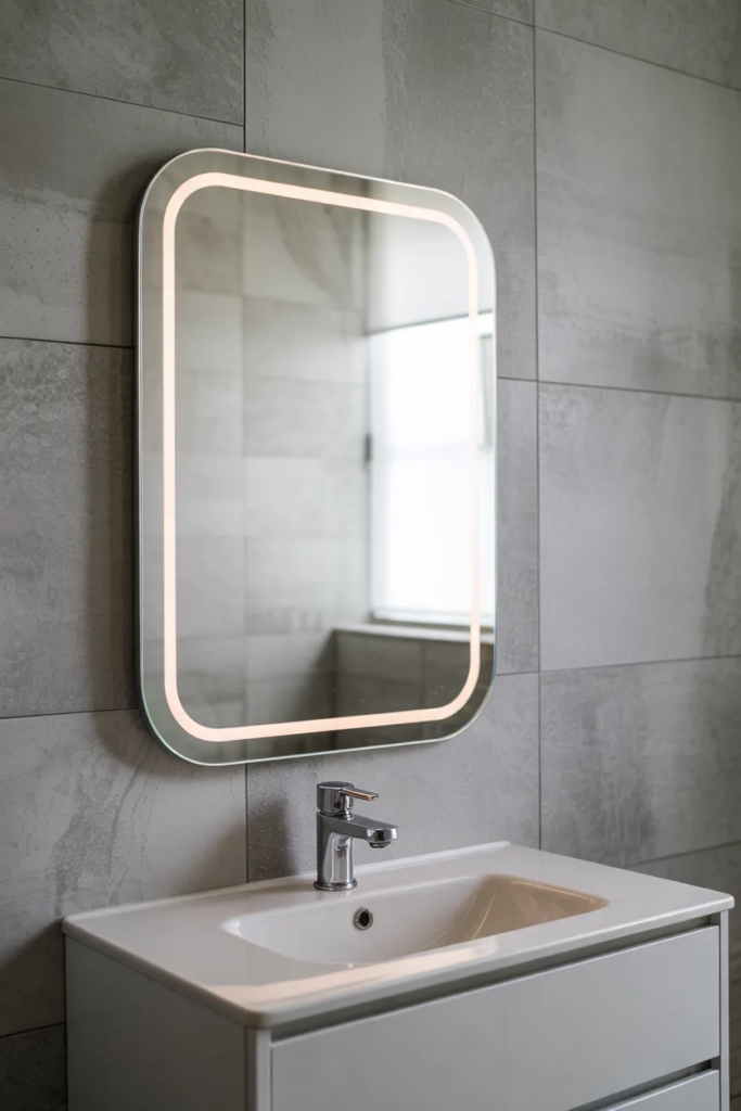 Mirror Lighting for Even Illumination