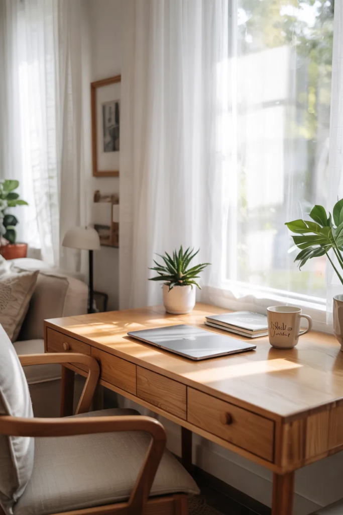 Optimize Natural Lighting - Home Office Decor Ideas