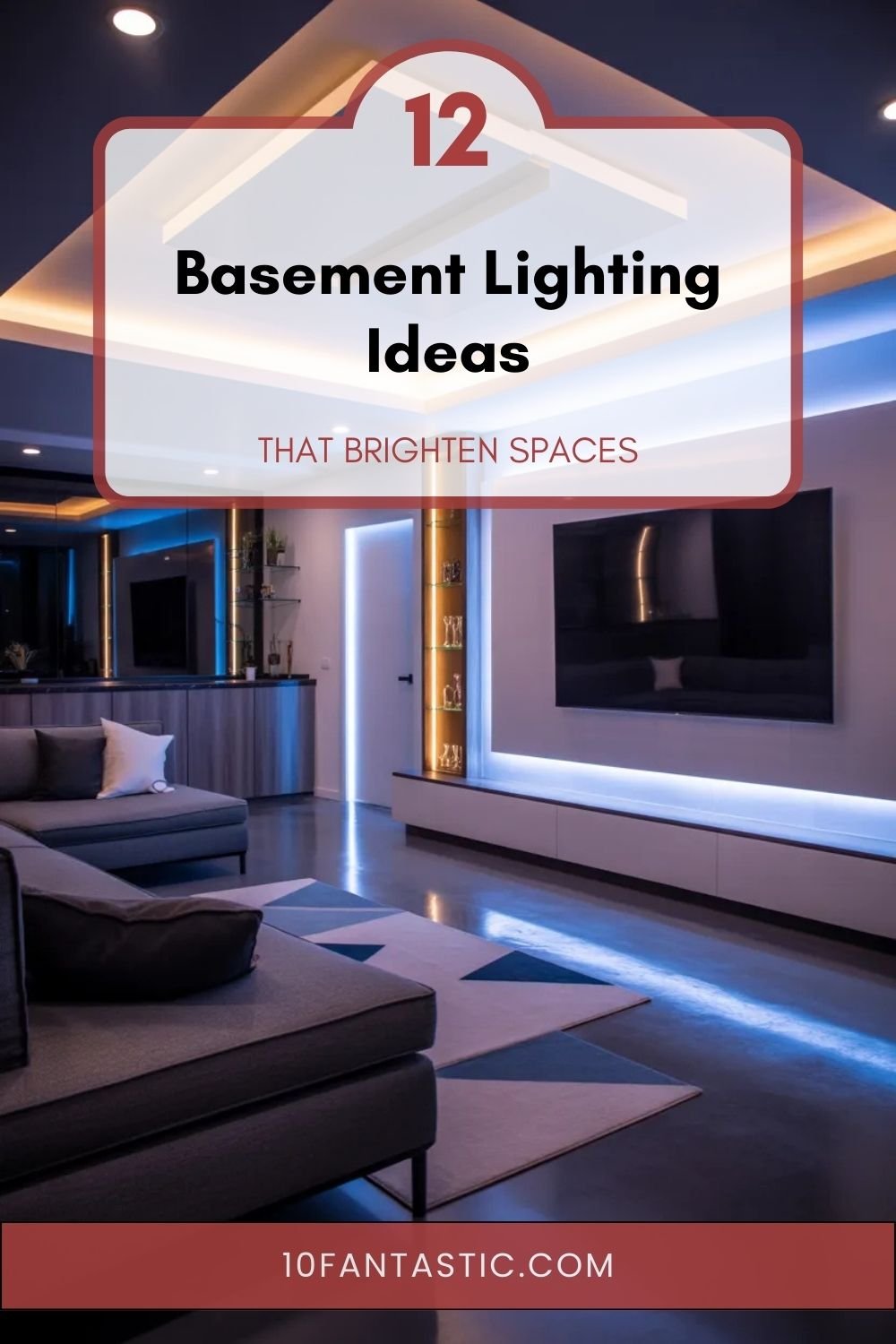 12 Basement Lighting Ideas That Brighten Spaces