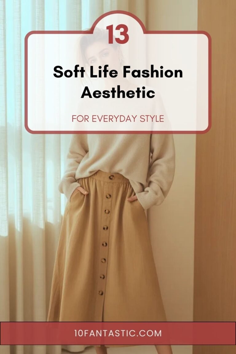 13 Soft Life Fashion Aesthetic for Everyday Style