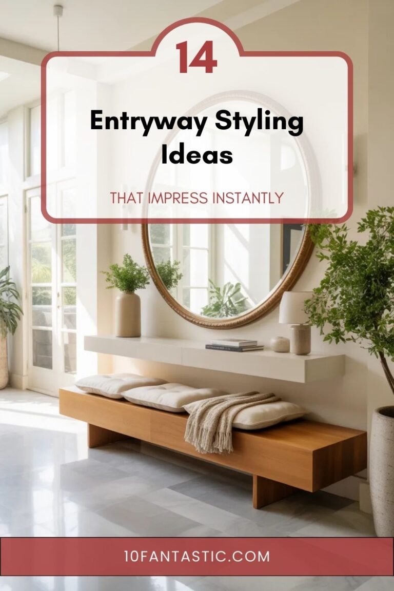 14 Entryway Styling Ideas that Impress Instantly
