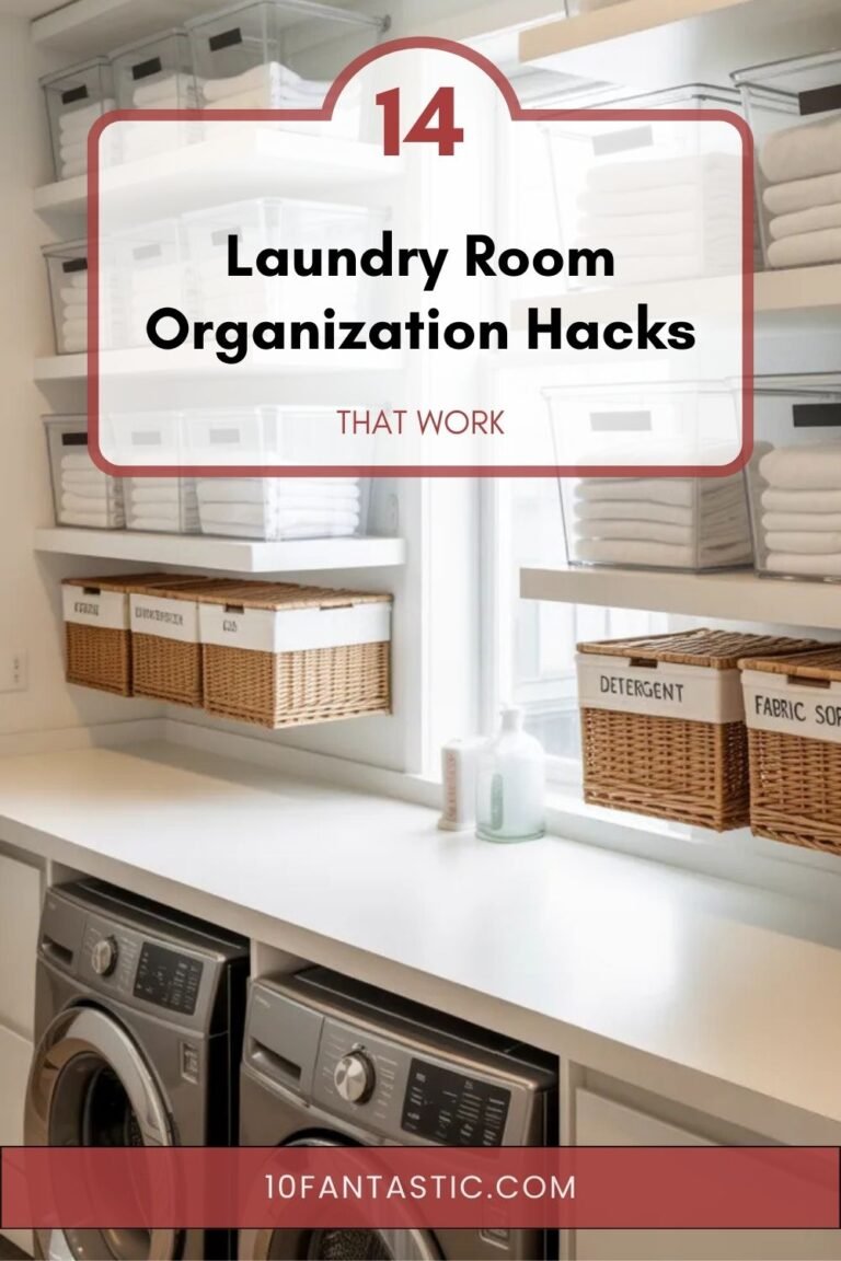 14 Laundry Room Organization Hacks that Work
