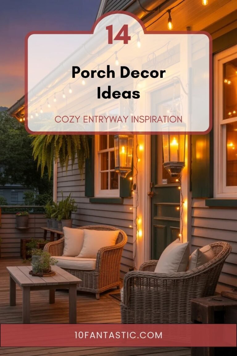 14 Porch Decor Ideas Cozy Entryway Inspiration