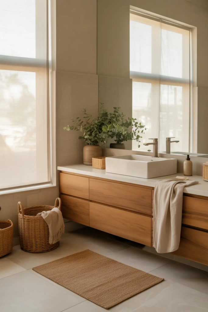 Wooden Vanity Accents