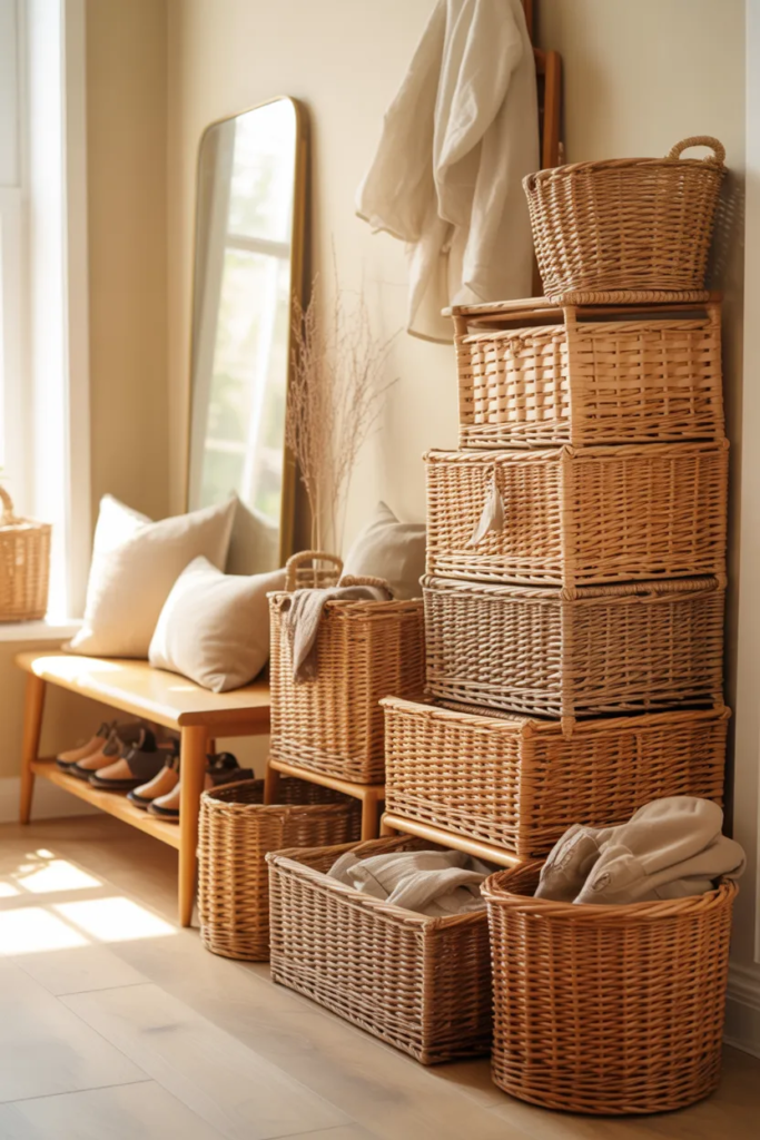 Layered Storage Baskets