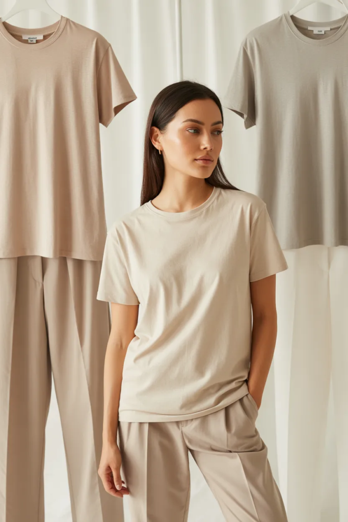Lightweight Neutral T-Shirts