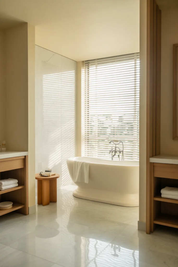 Freestanding Bathtub as a Statement Feature - Luxury Bathroom Ideas