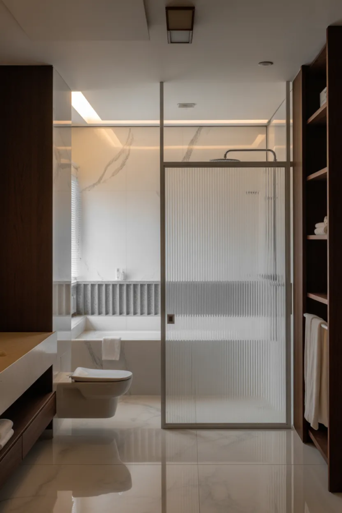Glass Partition Showers