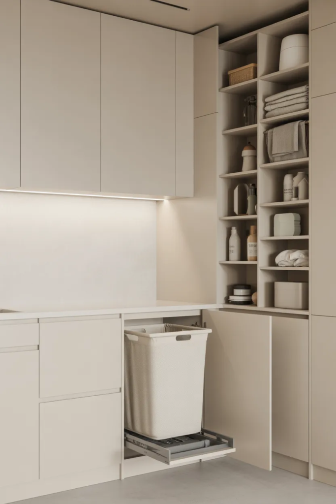 Add a Pull-Out Hamper System