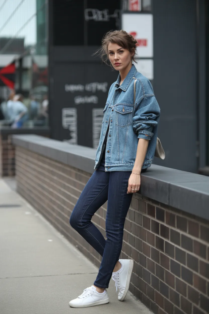 Denim-on-Denim Outfit