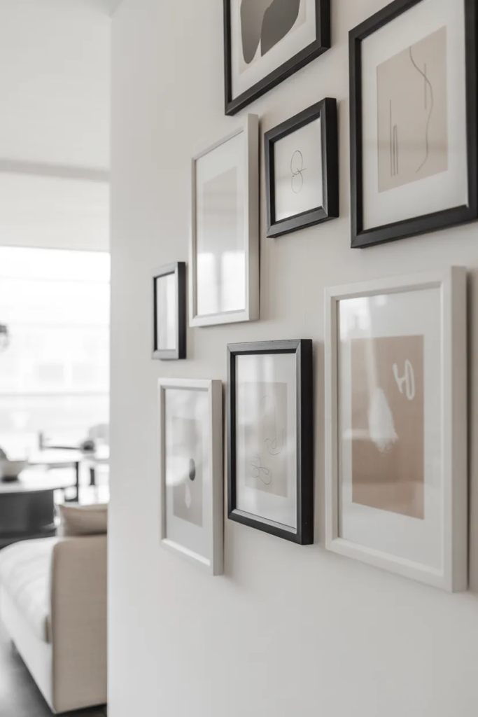 Minimalist Gallery Wall