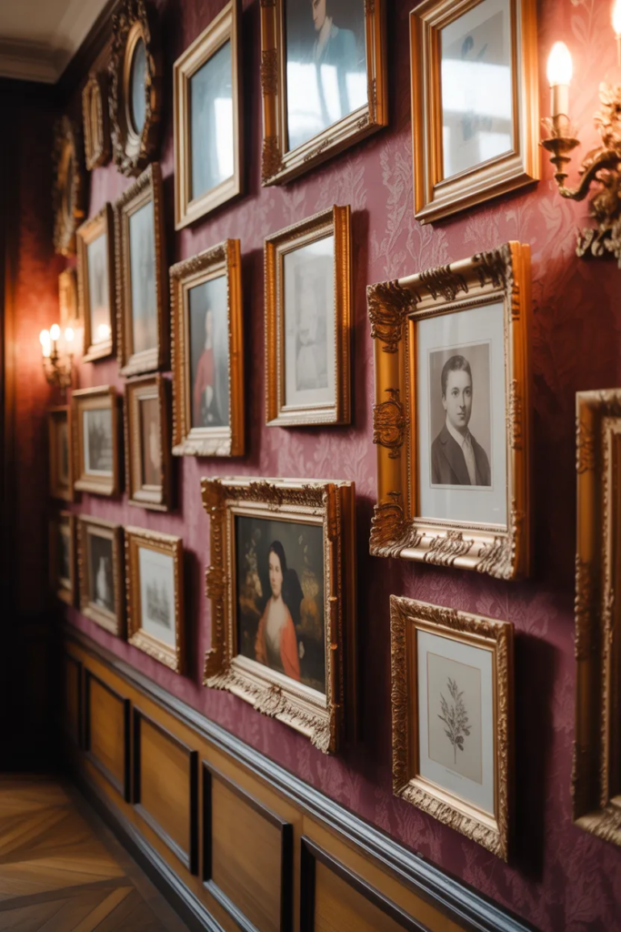 Vintage Art Gallery Wall