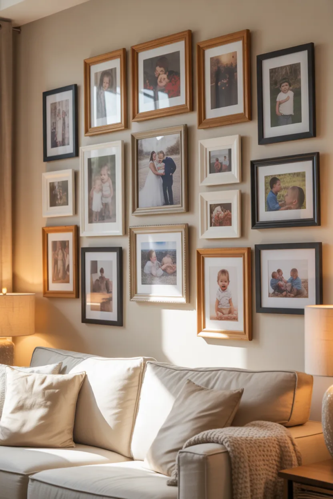 Family Memory Gallery Wall