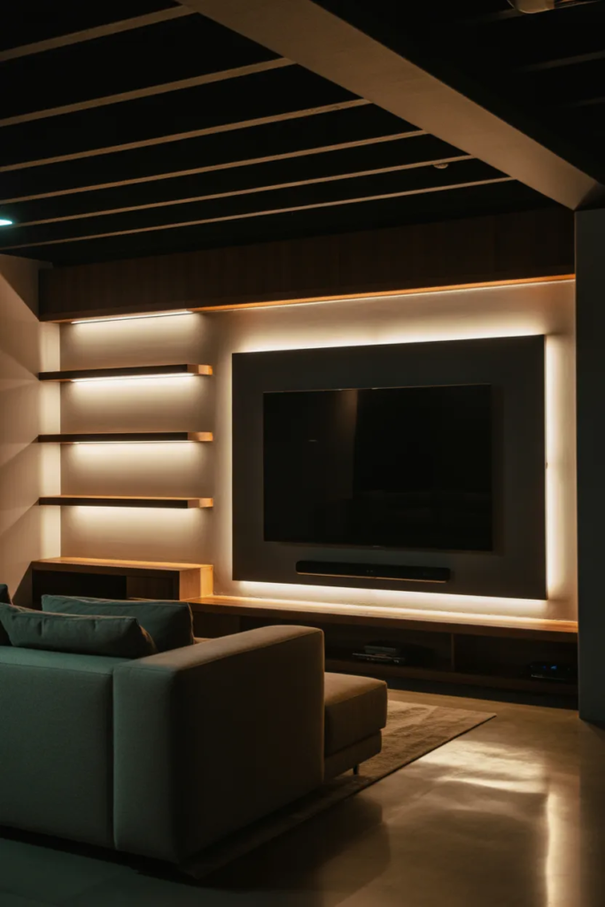 LED Strip Lighting for Ambient Glow