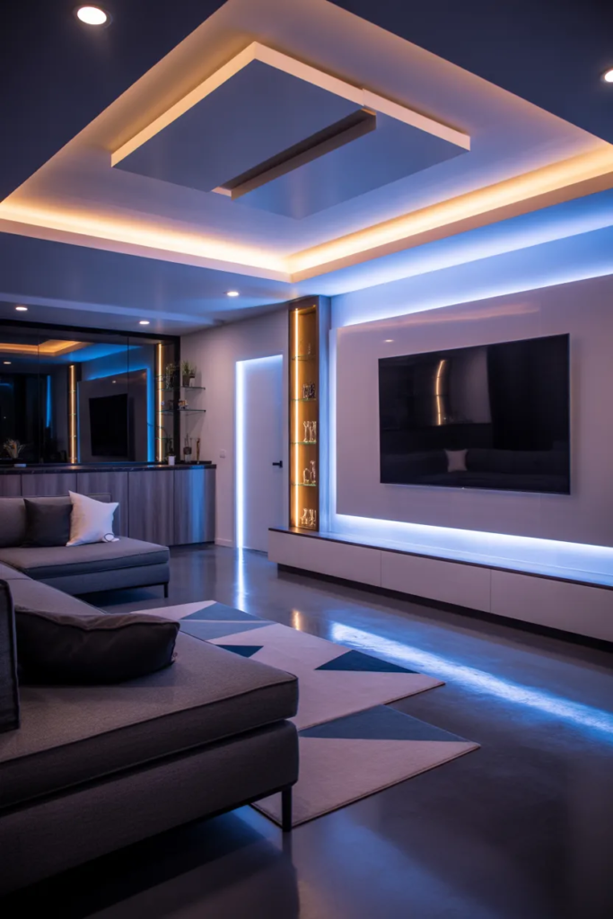 Smart Lighting Systems - Basement Lighting Ideas