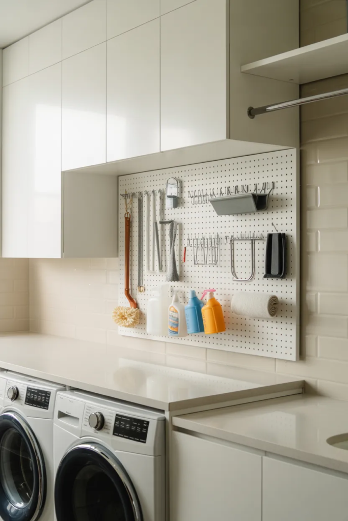 Add a Pegboard for Tools