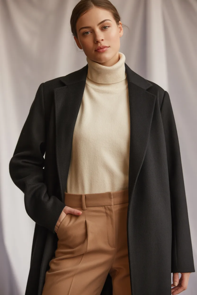 Structured Coat with Simple Layers