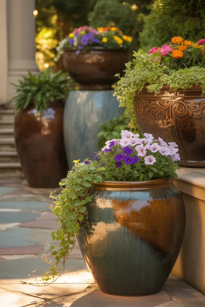 Large Decorative Planters