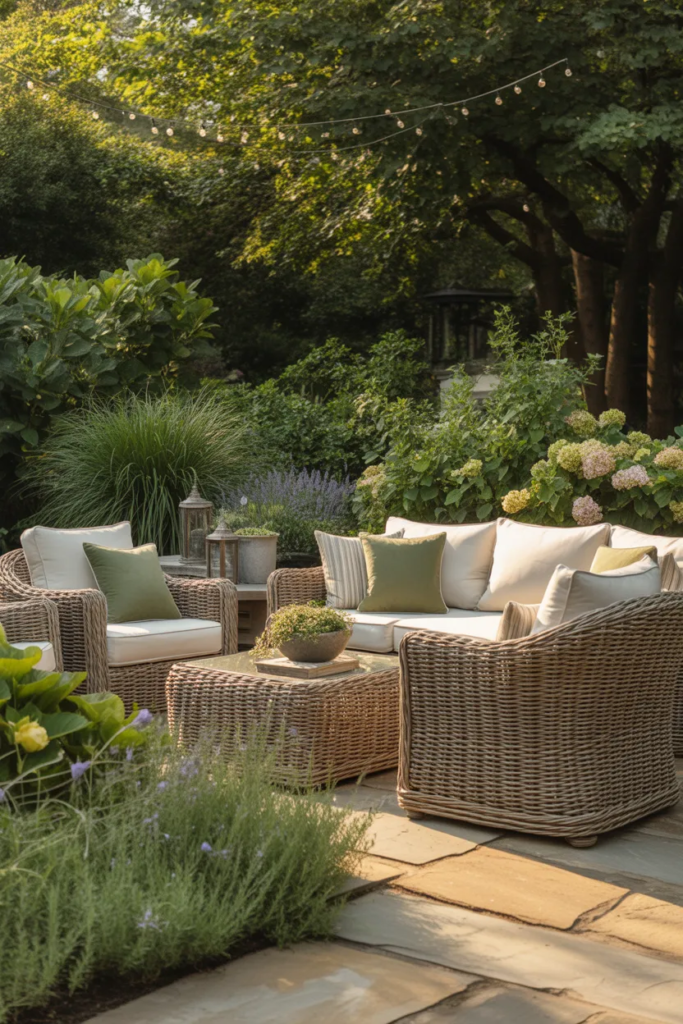 Garden Seating Area