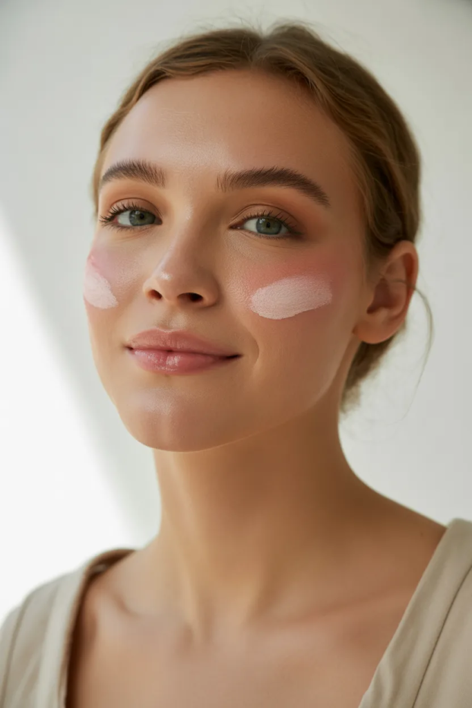 Cream Blush for a Healthy Glow