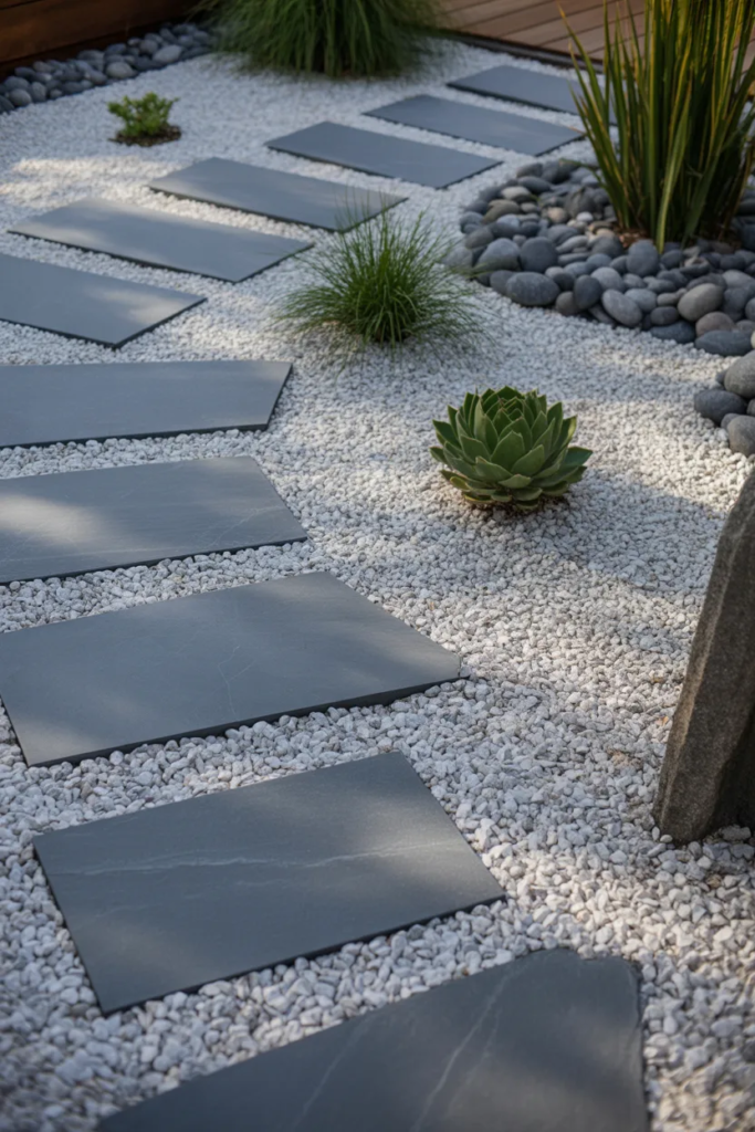 Decorative Gravel Areas