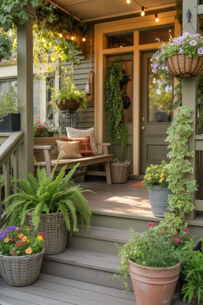 Decorate with Potted Plants