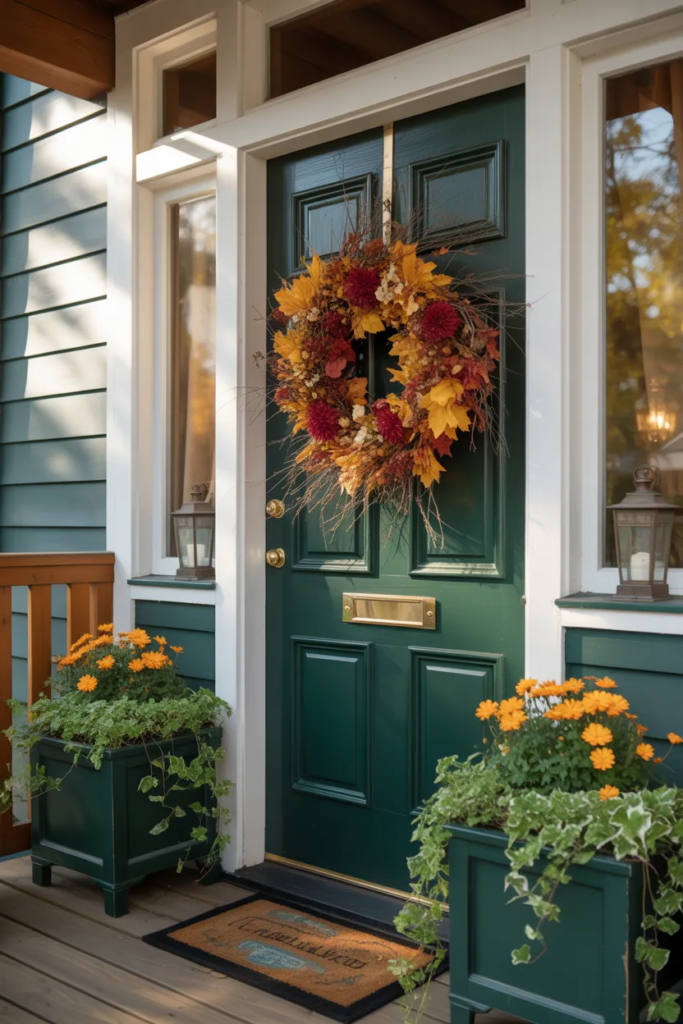 Hang a Seasonal Wreath