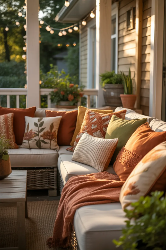 Decorate with Throw Pillows