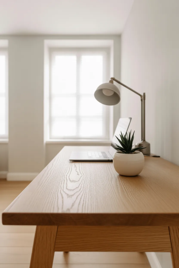 Scandinavian Desk Setup