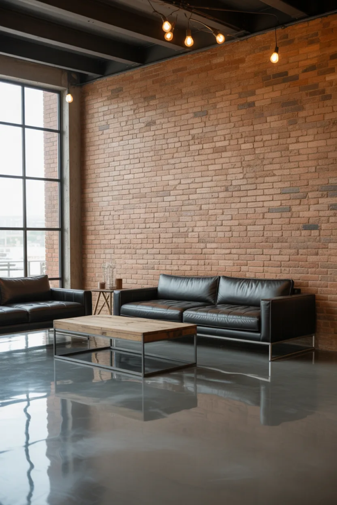 Gray Concrete Floors for Industrial Style
