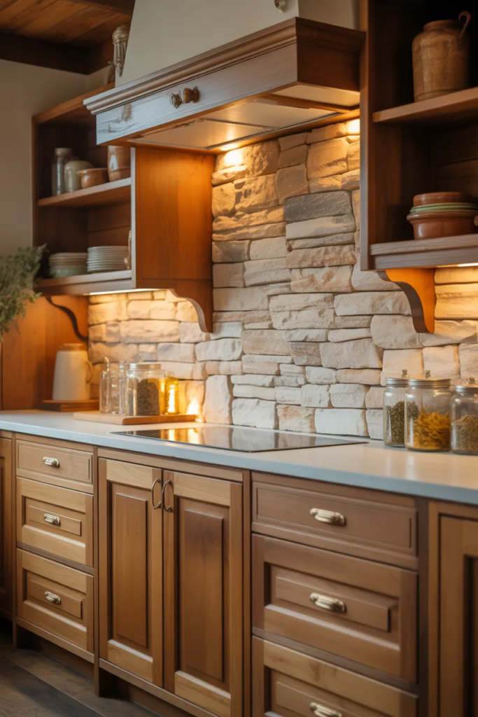 Stone Backsplash