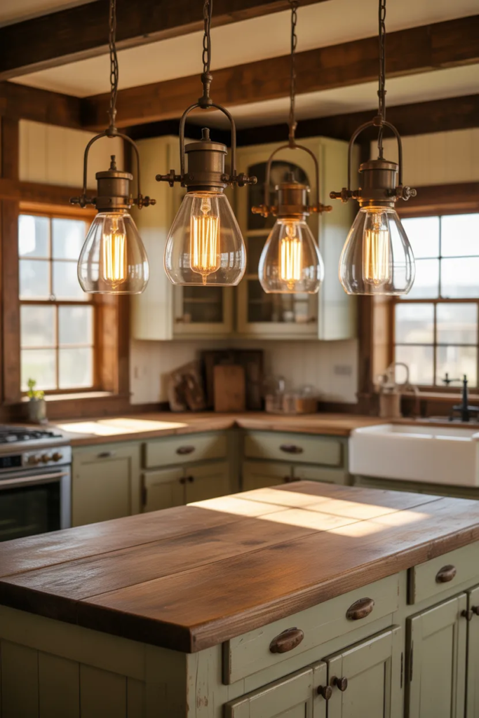 Vintage Kitchen Lighting