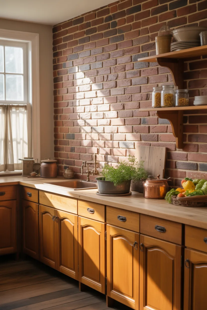 Brick Kitchen Walls