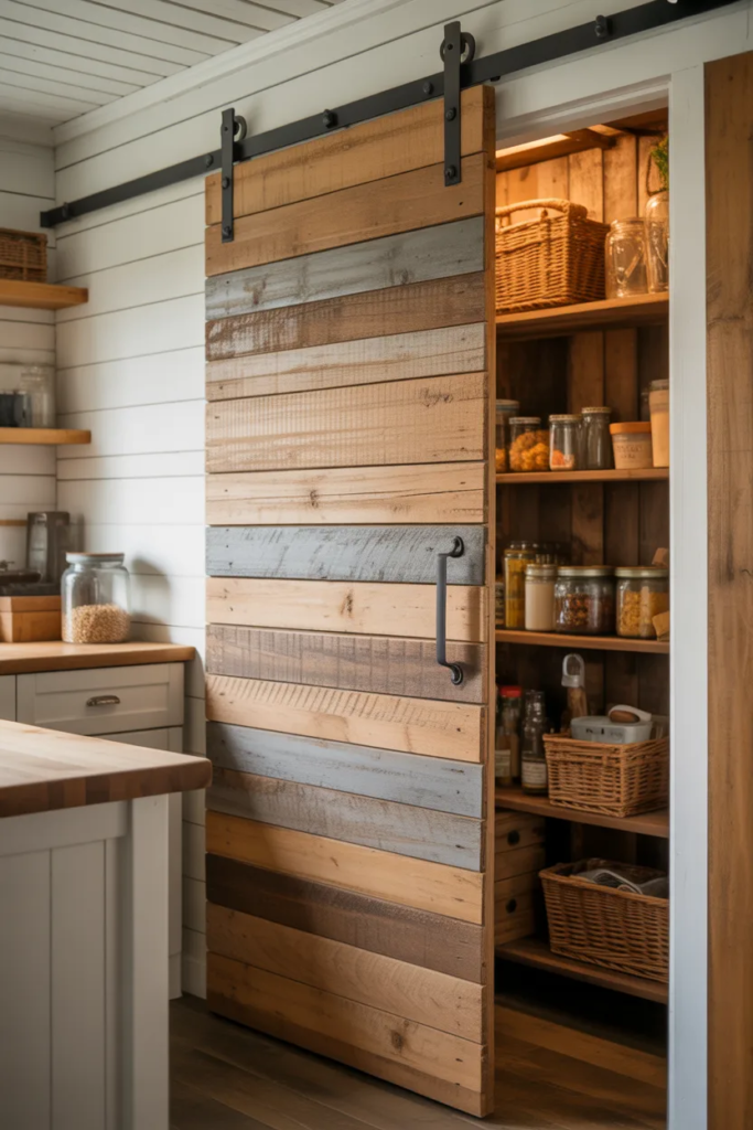  Rustic Sliding Barn Door Pantry
