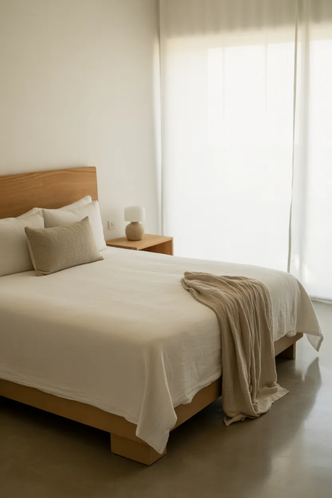 Minimalist Guest Room Design