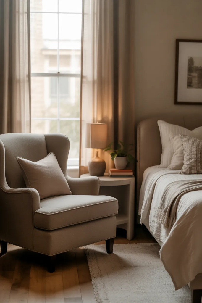 Small Seating Area - Guest Room Ideas