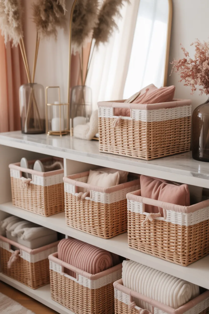 Chic Storage Baskets and Organizers