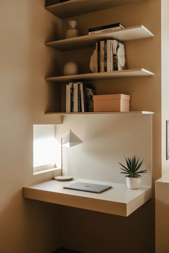 Small Office Corner Setup