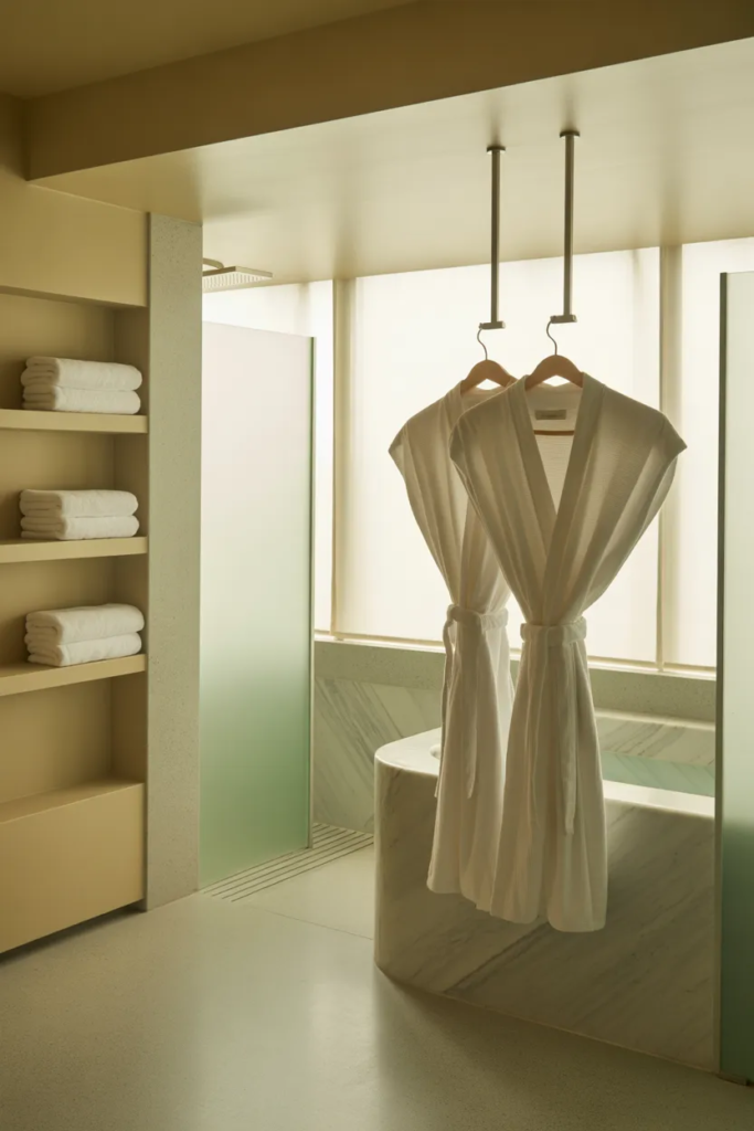 Plush Towels and Robes