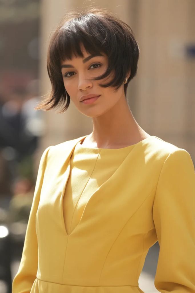 Layered Pixie with Bangs