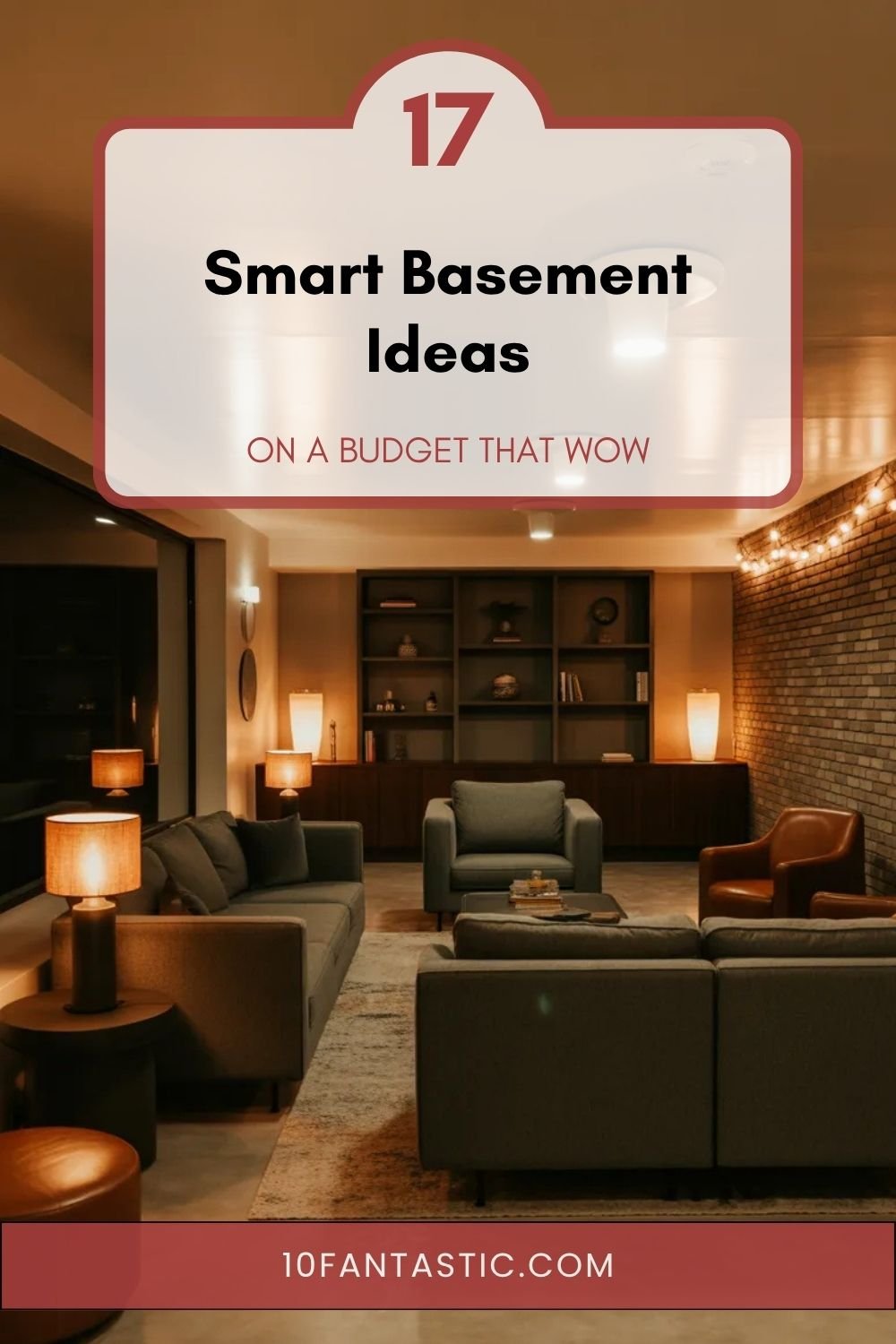 17 Smart Basement Ideas on a Budget that Wow