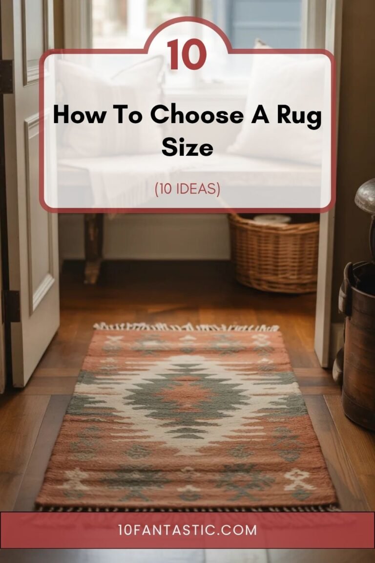 How To Choose A Rug Size (10 Ideas)