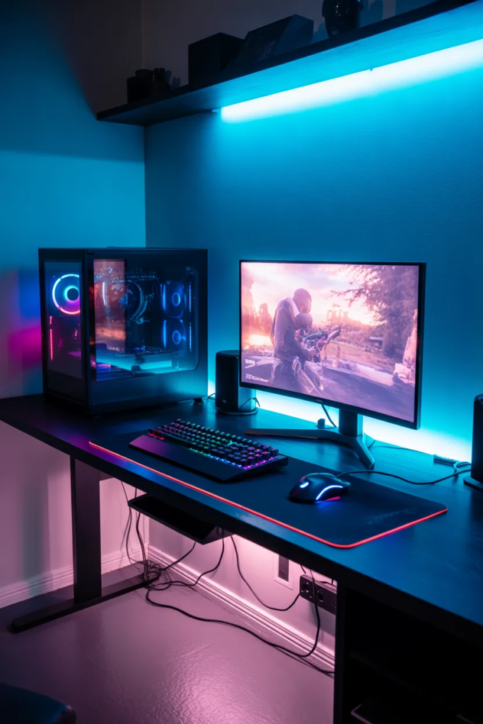 Gaming Setup Corner