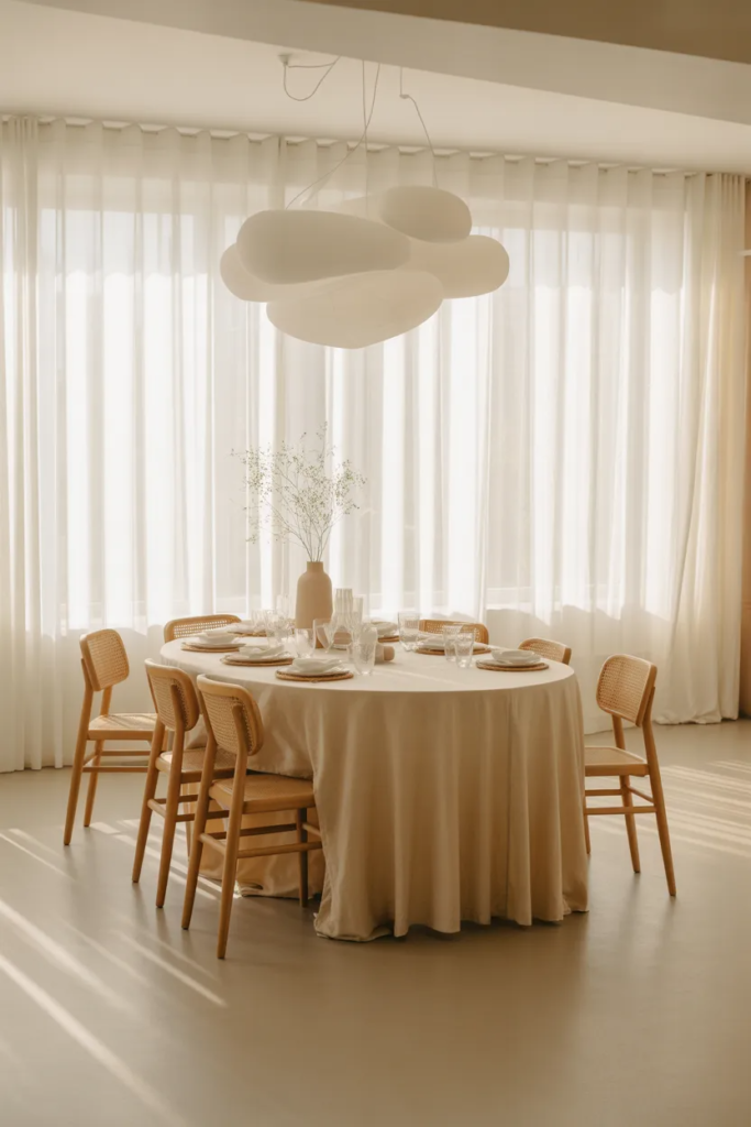 Sheer White Curtains for an Airy Look