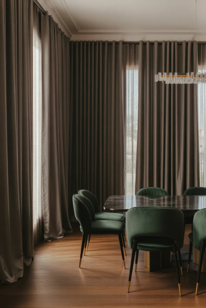 Floor-to-Ceiling Drapes